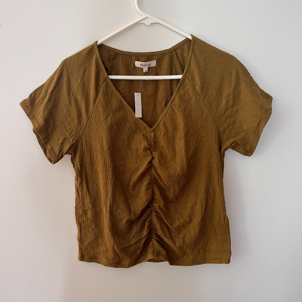 Madewell Shortsleeve V-neck Size Small